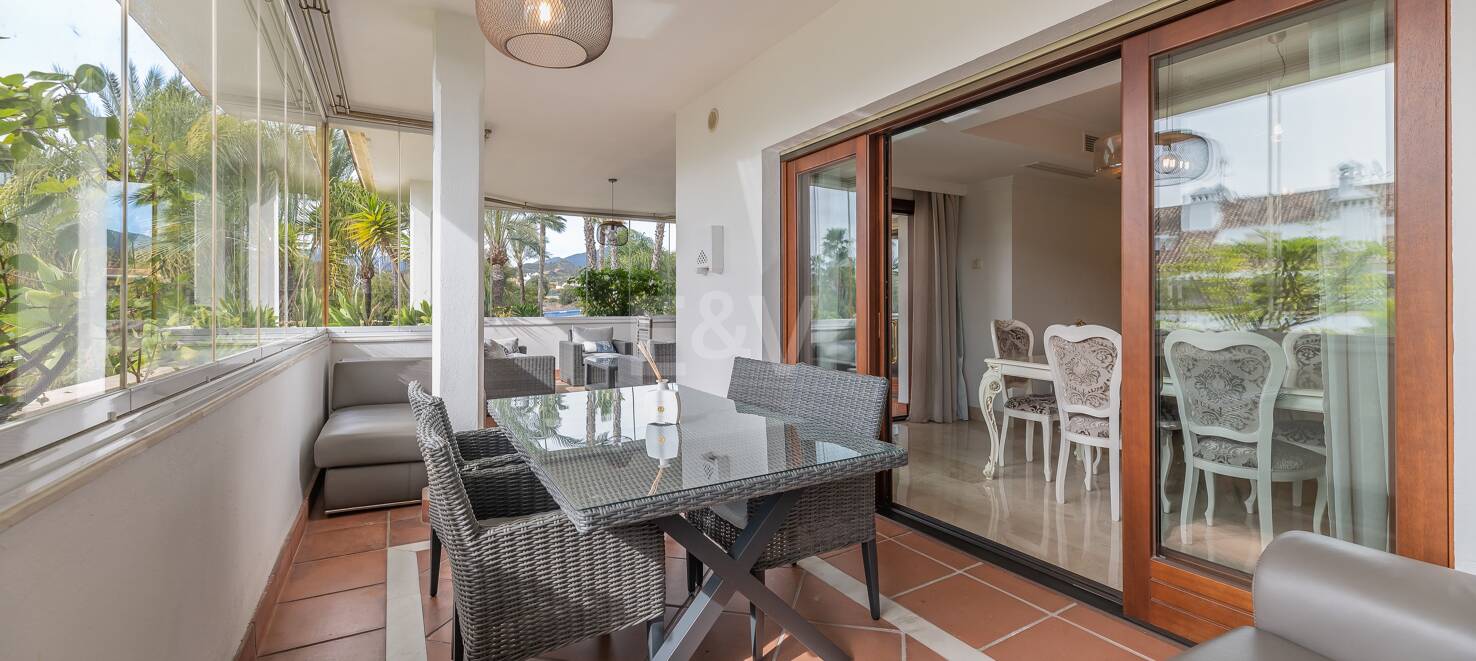 Eckwohnung in der prestigeträchtigen Urbanisation von Lomas del Rey