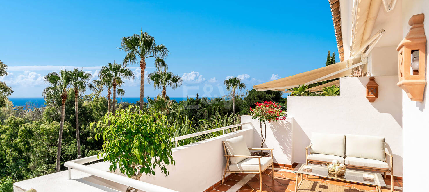 Penthaus zu vermieten in Nagüeles, Marbella Goldene Meile