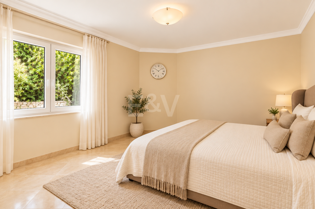 Impressive Villa with Expansive Gardens and Sea Views in El Rosario