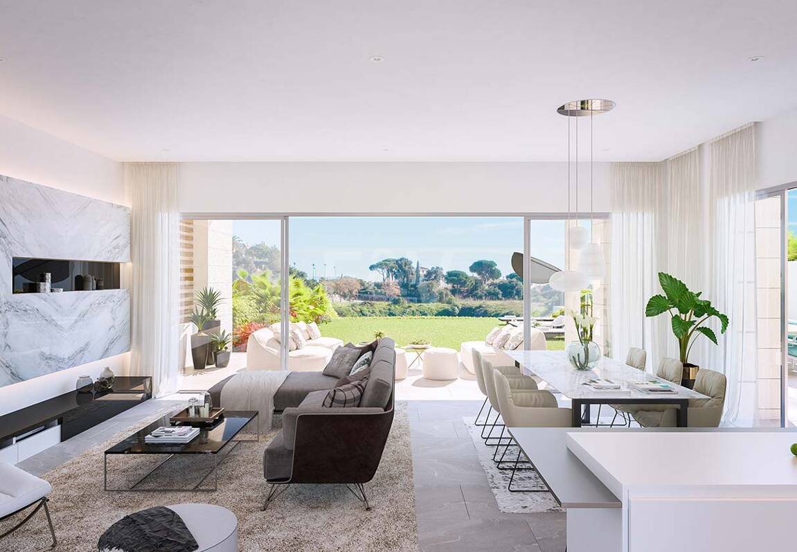 Modern San Pedro de Alcántara New Townhouses Nära Guadalmina Golf Golf Golf