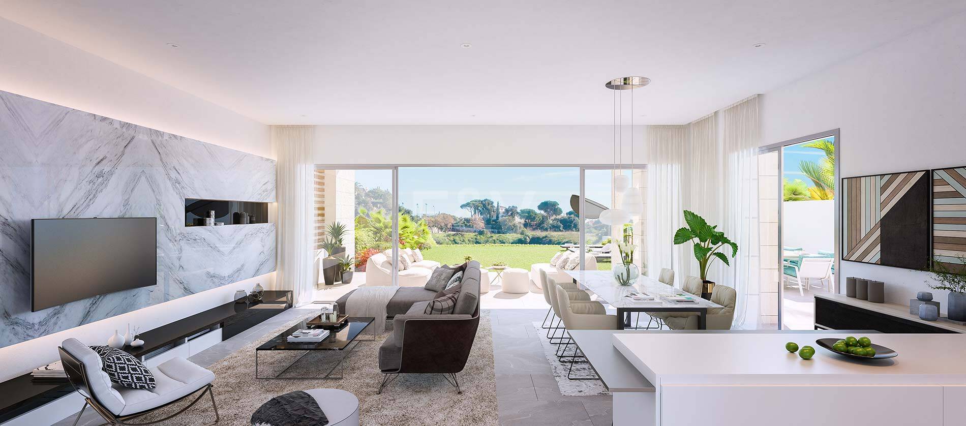 Modern San Pedro de Alcántara New Townhouses Nära Guadalmina Golf Golf Golf