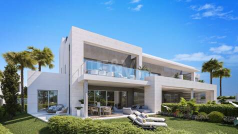 Modern San Pedro de Alcántara New Townhouses Nära Guadalmina Golf Golf Golf