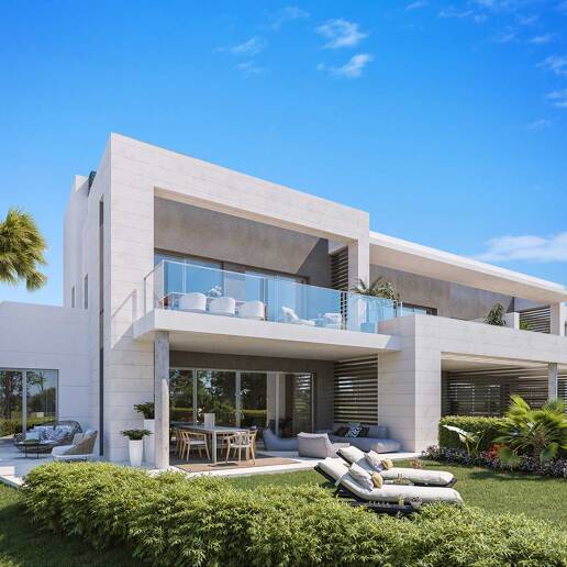 Modern San Pedro de Alcántara New Townhouses Nära Guadalmina Golf Golf Golf