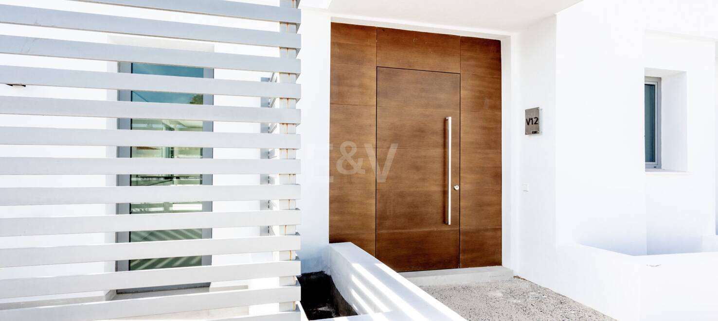 Modern San Pedro de Alcántara New Townhouses Nära Guadalmina Golf Golf Golf