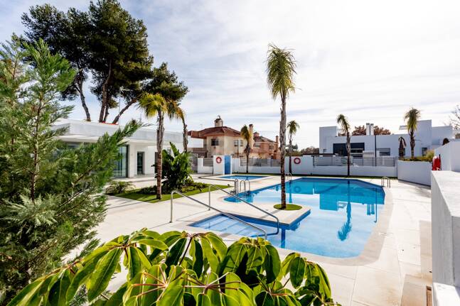 Modern San Pedro de Alcántara New Townhouses Nära Guadalmina Golf Golf Golf