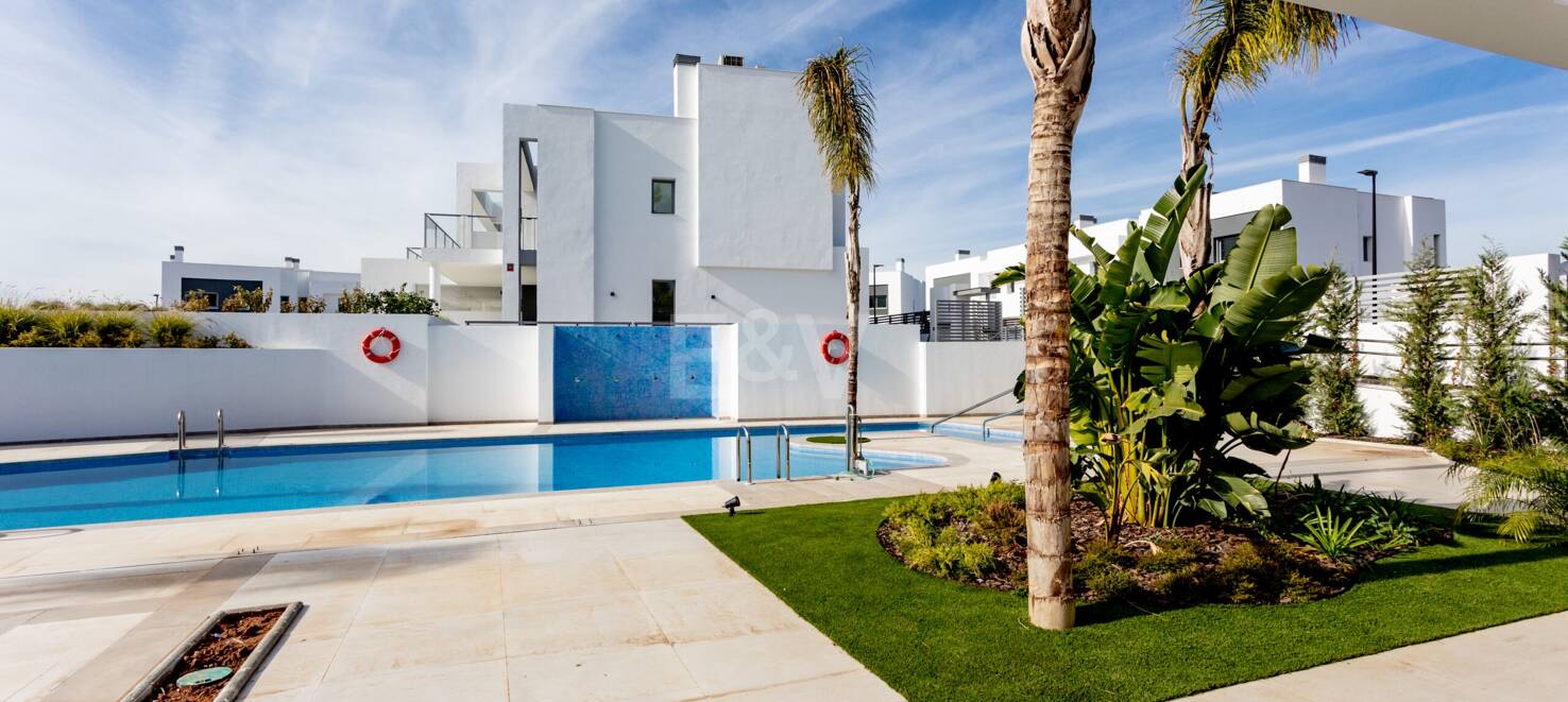 Modern San Pedro de Alcántara New Townhouses Nära Guadalmina Golf Golf Golf
