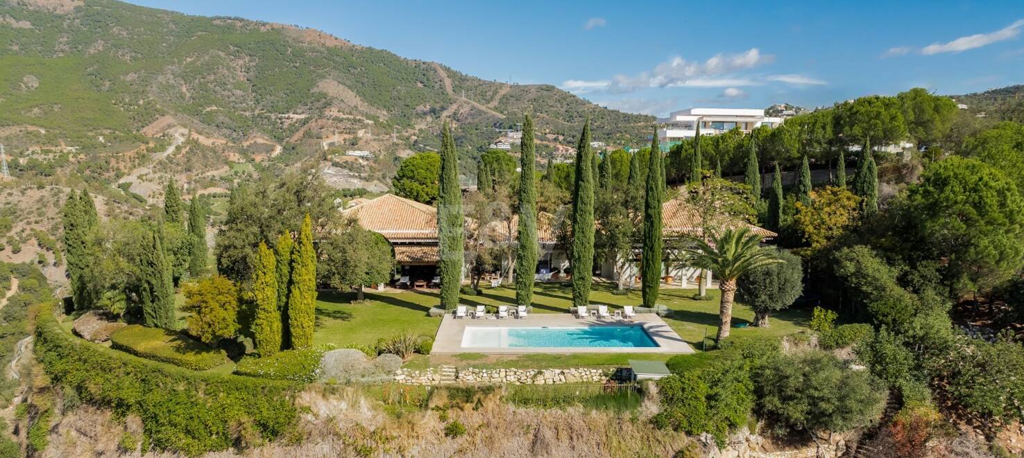 Luxuriöse Villa mit atemberaubendem Meerblick in La Zagaleta