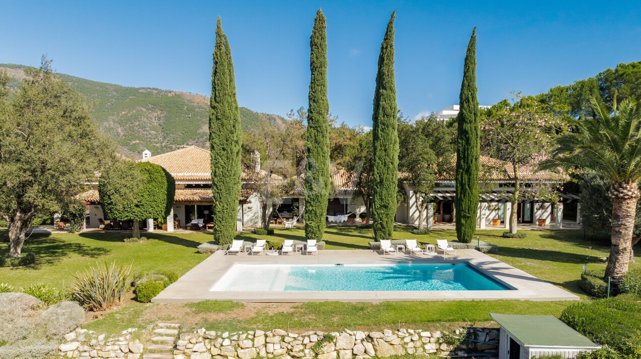 Villa de lujo con impresionantes vistas al mar en La Zagaleta