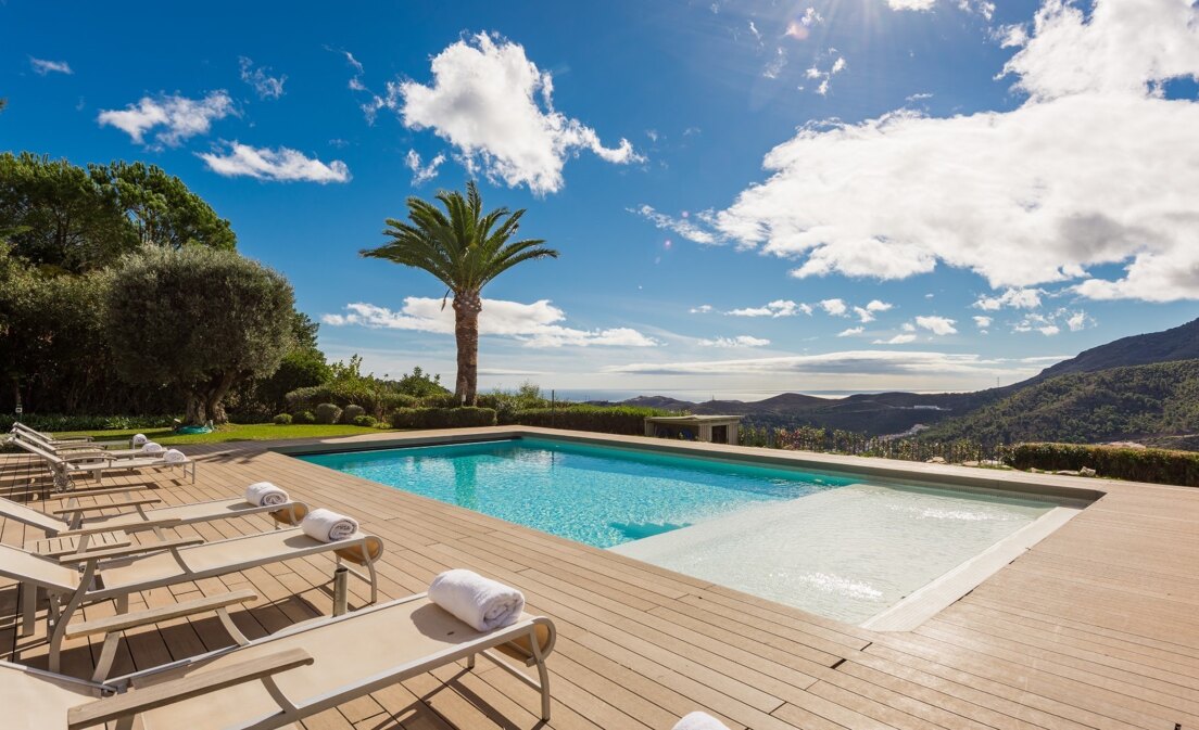 Villa de lujo con impresionantes vistas al mar en La Zagaleta