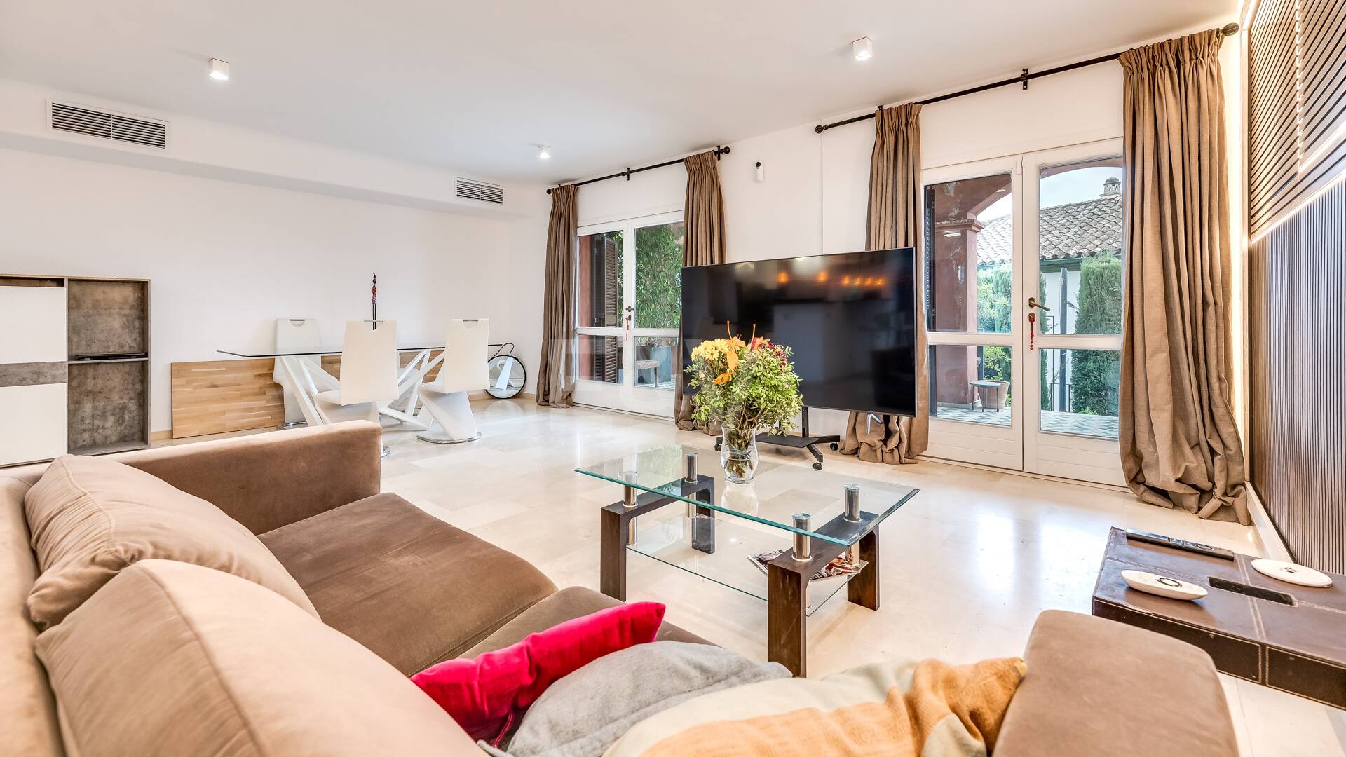 Doppelhaushälfte zu vermieten in Marbella Goldene Meile, Marbella (Alle Gebiete)