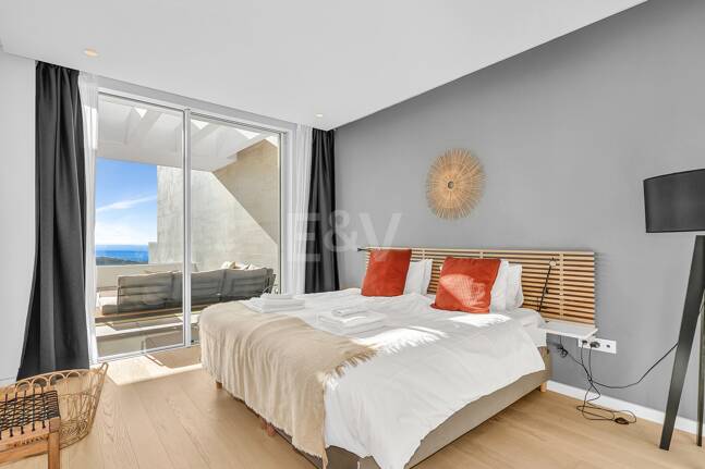 Duplex-Penthouse mit atemberaubendem Meerblick in Palo Alto