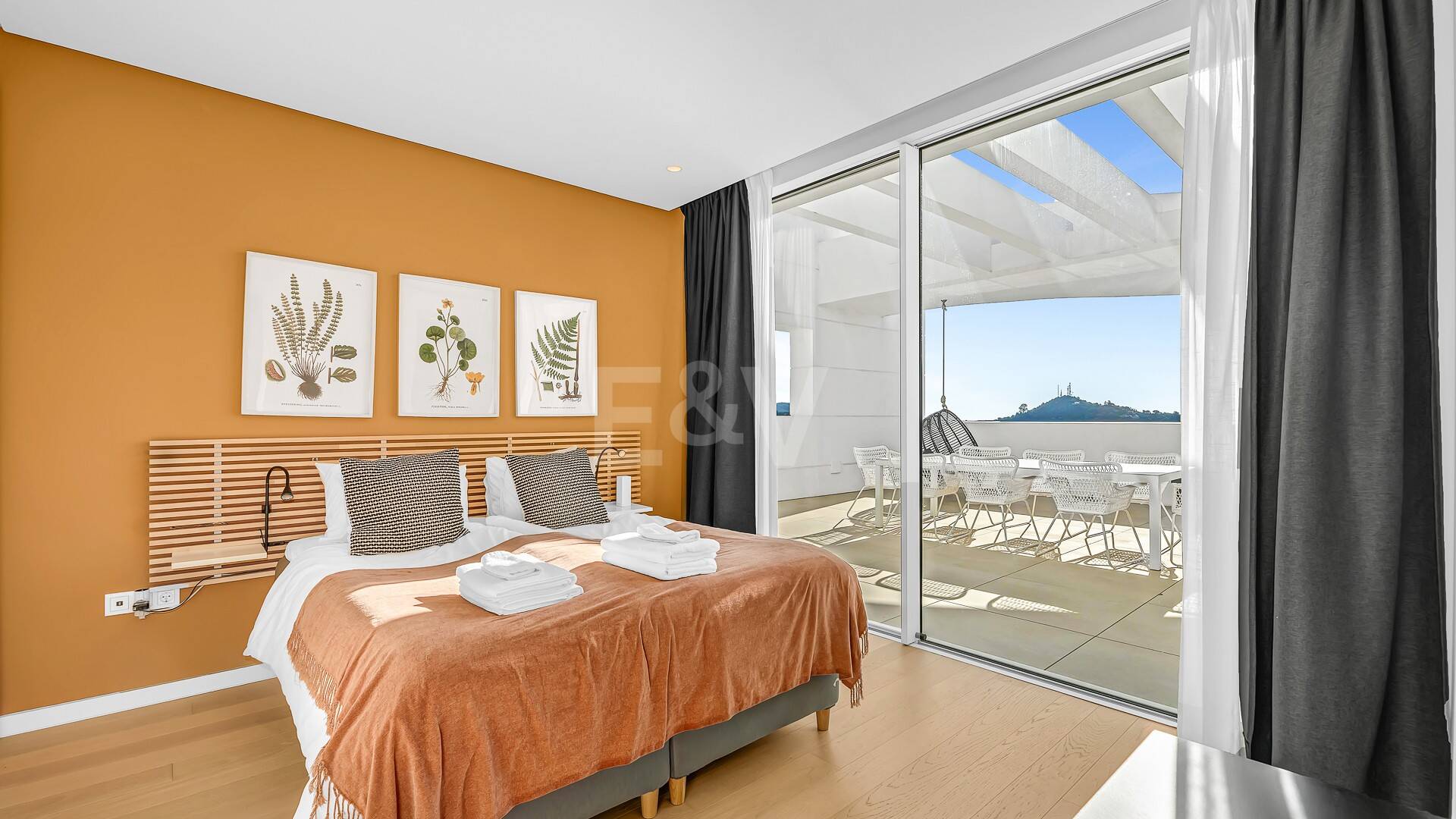 Duplex-Penthouse mit atemberaubendem Meerblick in Palo Alto