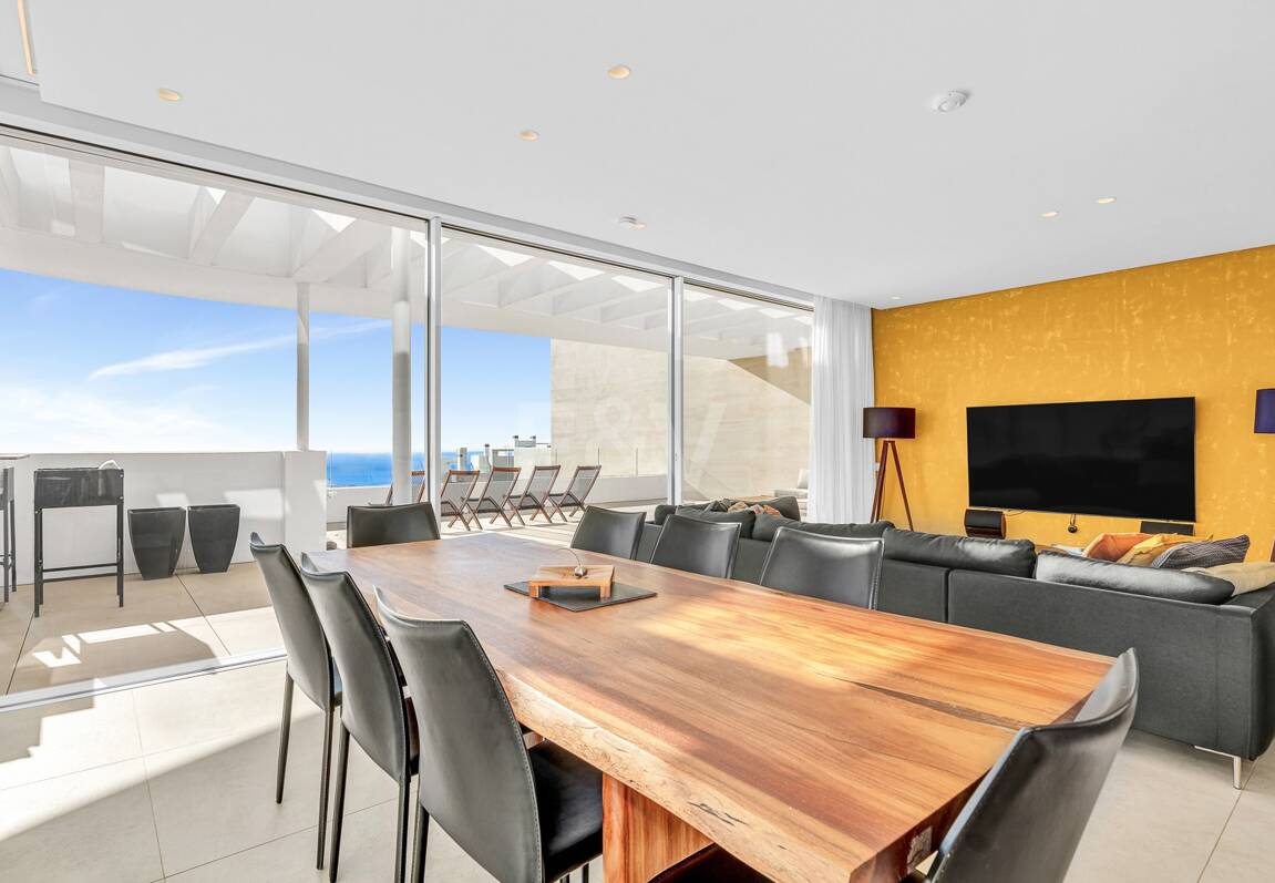 Duplex-Penthouse mit atemberaubendem Meerblick in Palo Alto