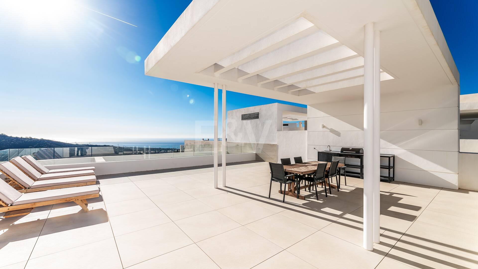 Duplex Penthouse med fantastisk havsutsikt i Palo Alto
