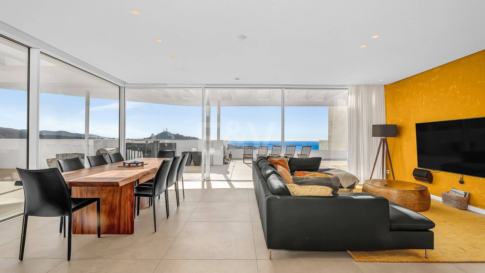 Duplex Penthouse med fantastisk havsutsikt i Palo Alto