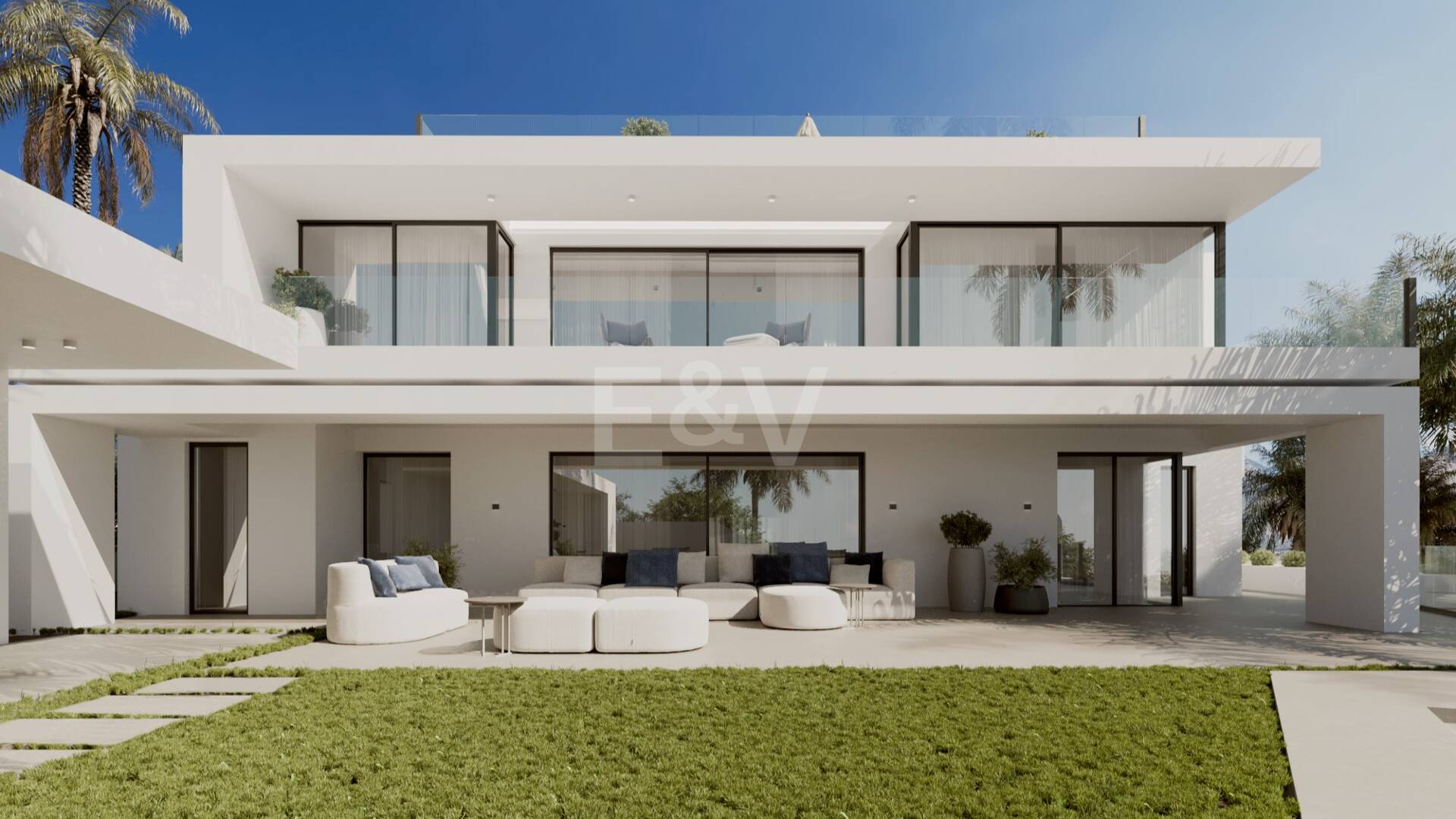 Preciosa villa en la prestigiosa zona de Cascada de Camoján