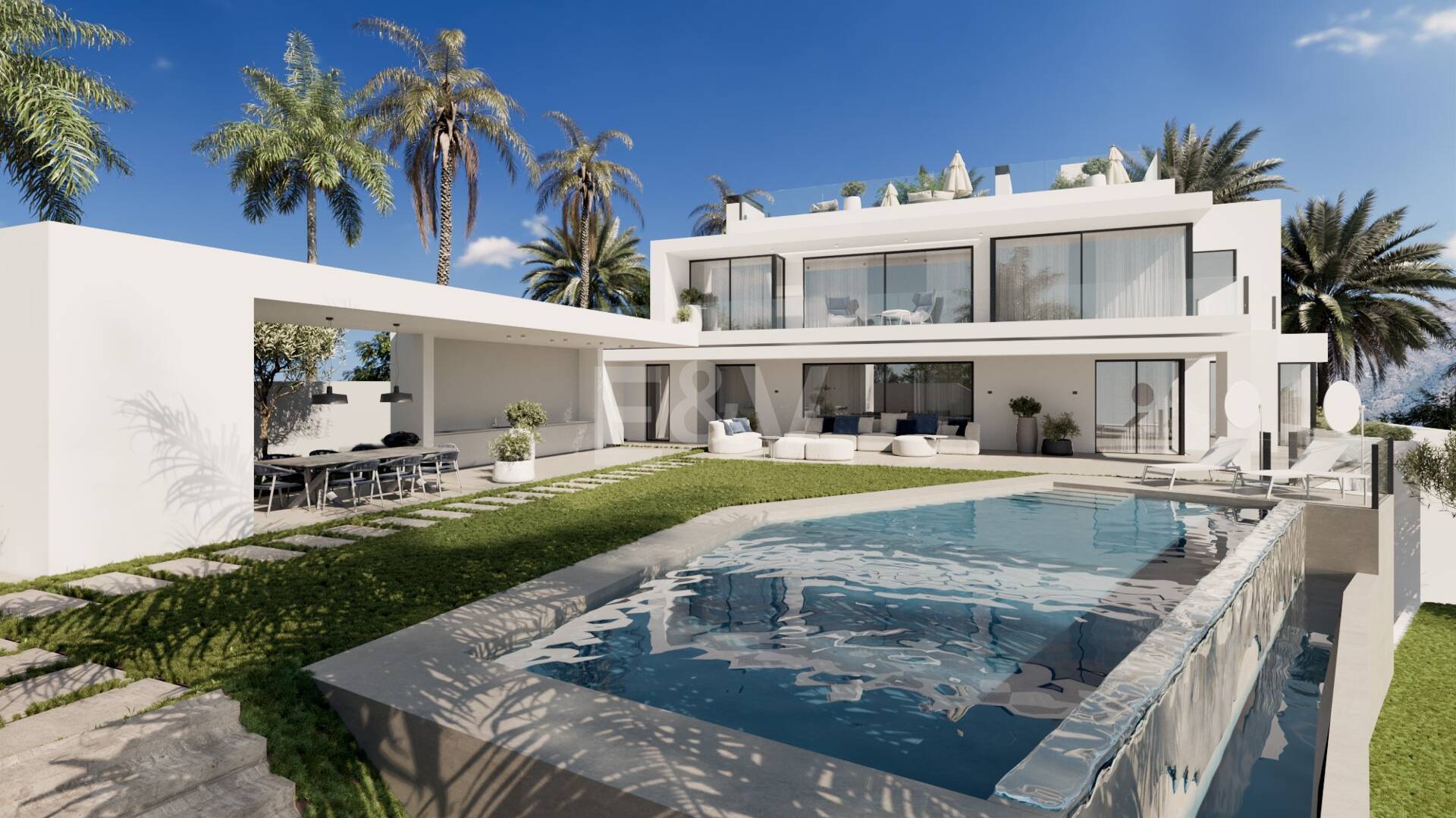 Wunderschöne Villa in der prestigeträchtigen Gegend von Cascada de Camoján