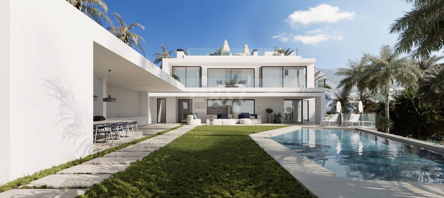 Fantastisk modern villa i Cascada de Camoján