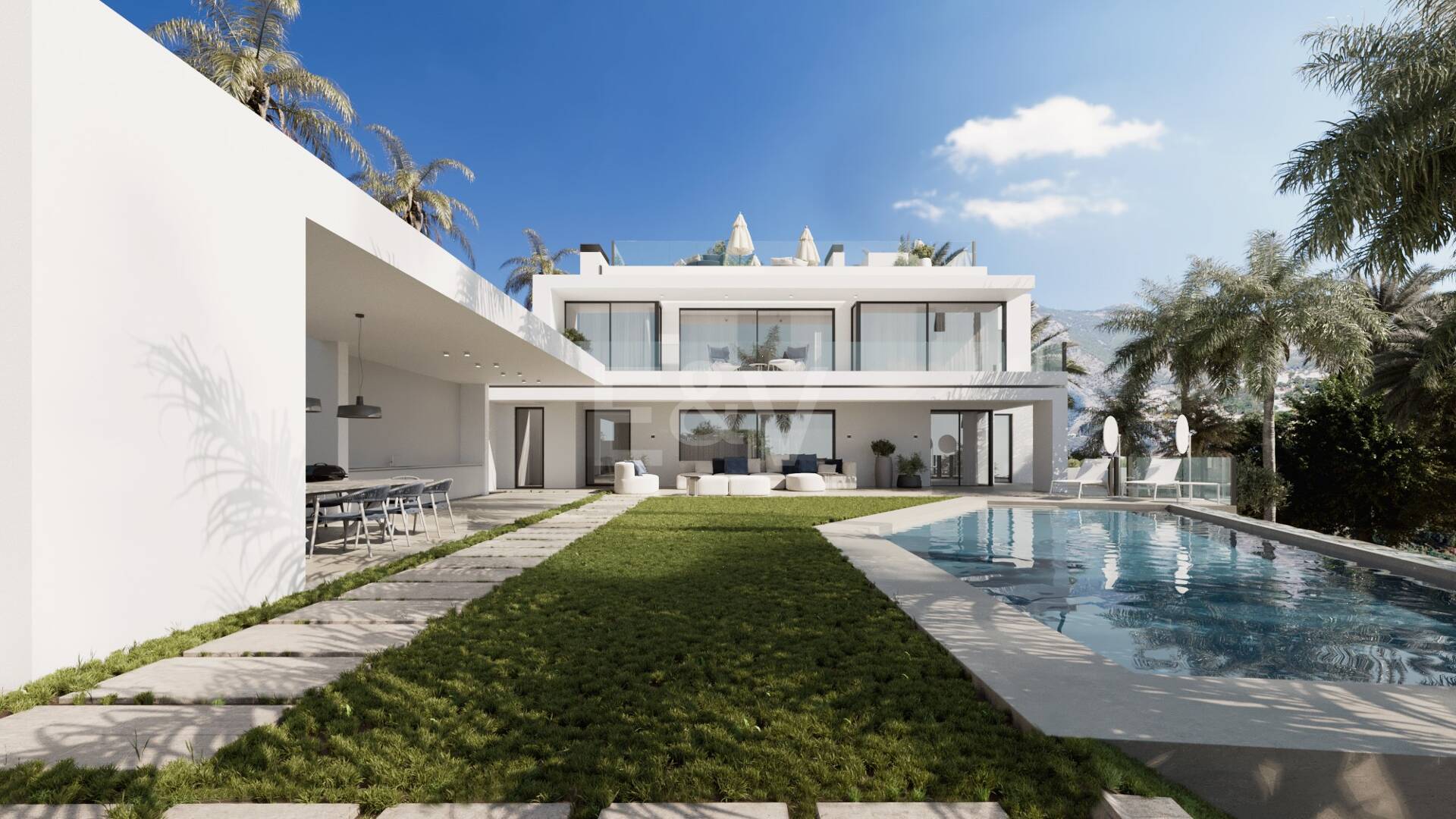 Wunderschöne Villa in der prestigeträchtigen Gegend von Cascada de Camoján