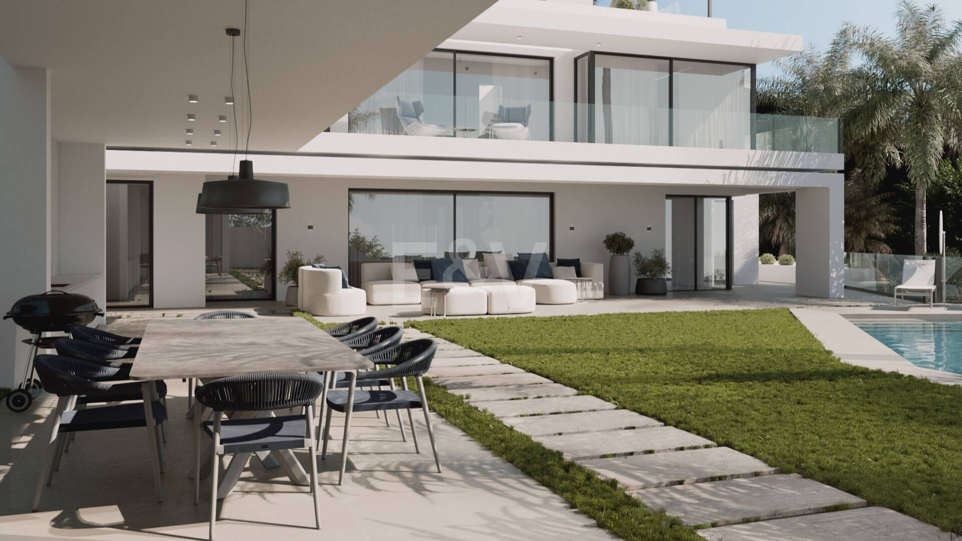 Preciosa villa en la prestigiosa zona de Cascada de Camoján