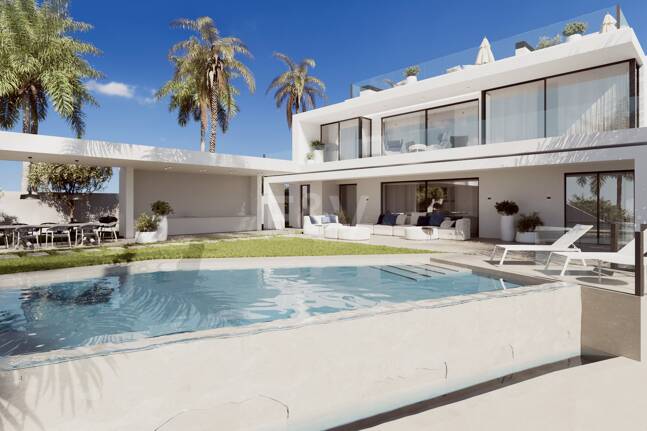 Preciosa villa en la prestigiosa zona de Cascada de Camoján