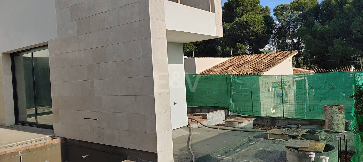 Villa under Construction in Puerto Banus close to the Beach