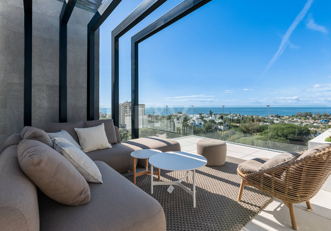 Bästa egendom i en exklusiv utveckling i Rio Real med öppna panoramautsikter