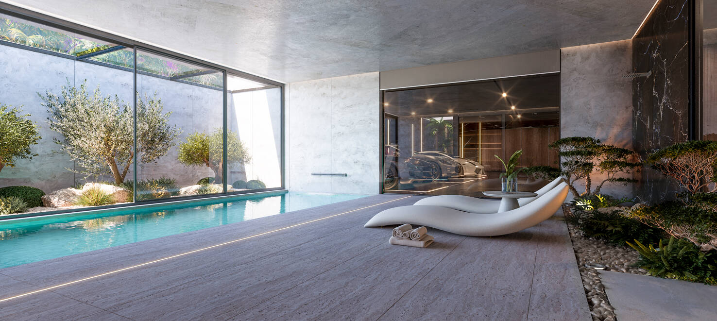 Proyecto de 5 villas vanguardistas en Cascada de Camoján