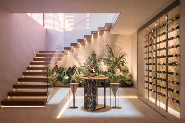 Proyecto de 5 villas vanguardistas en Cascada de Camoján