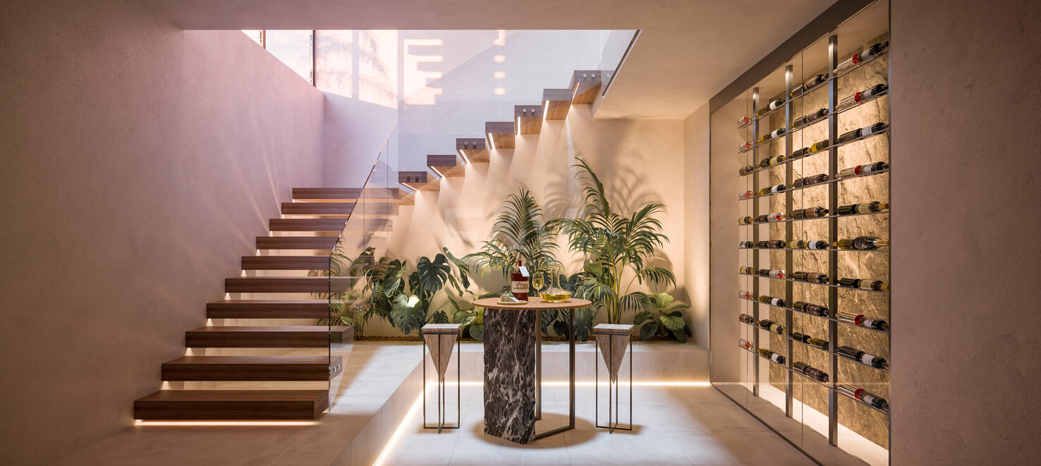 Proyecto de 5 villas vanguardistas en Cascada de Camoján
