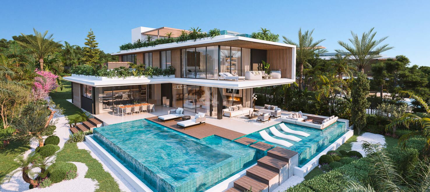 Proyecto de 5 villas vanguardistas en Cascada de Camoján