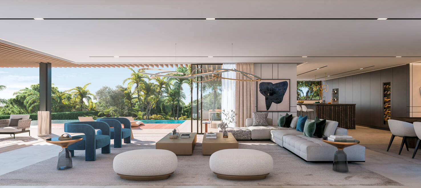 Proyecto de 5 villas vanguardistas en Cascada de Camoján