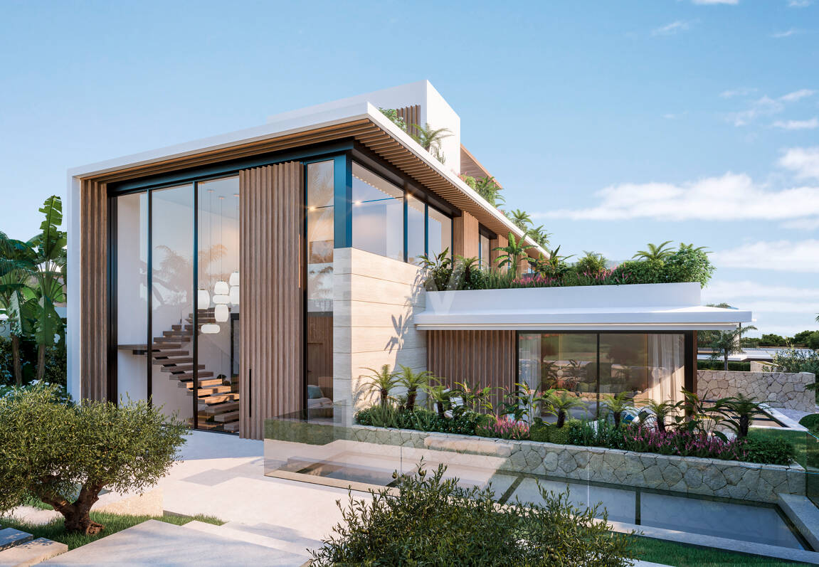 Proyecto de 5 villas vanguardistas en Cascada de Camoján