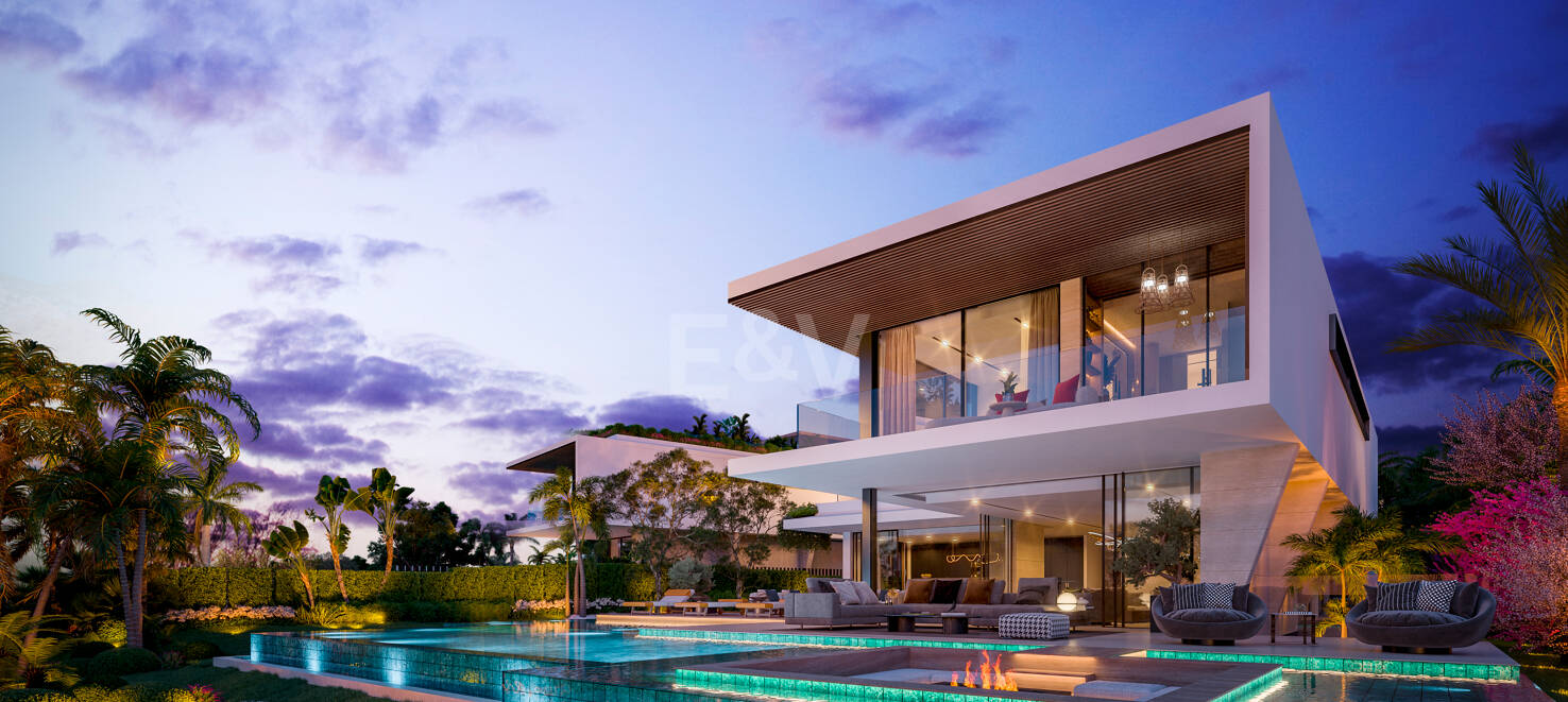 Proyecto de 5 villas vanguardistas en Cascada de Camoján