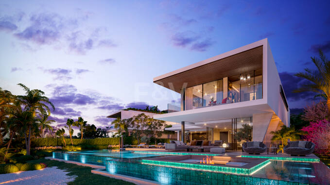Rozwój 5 Avant- Garde Villas w Cascada de Camoján
