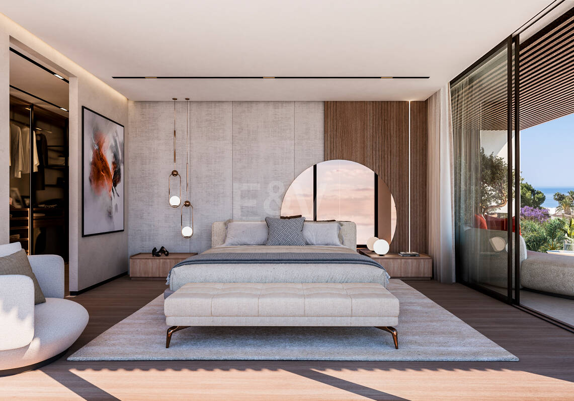 Ein Luxusprojekt von 5 avantgardistischen Villen in Cascada de Camoján