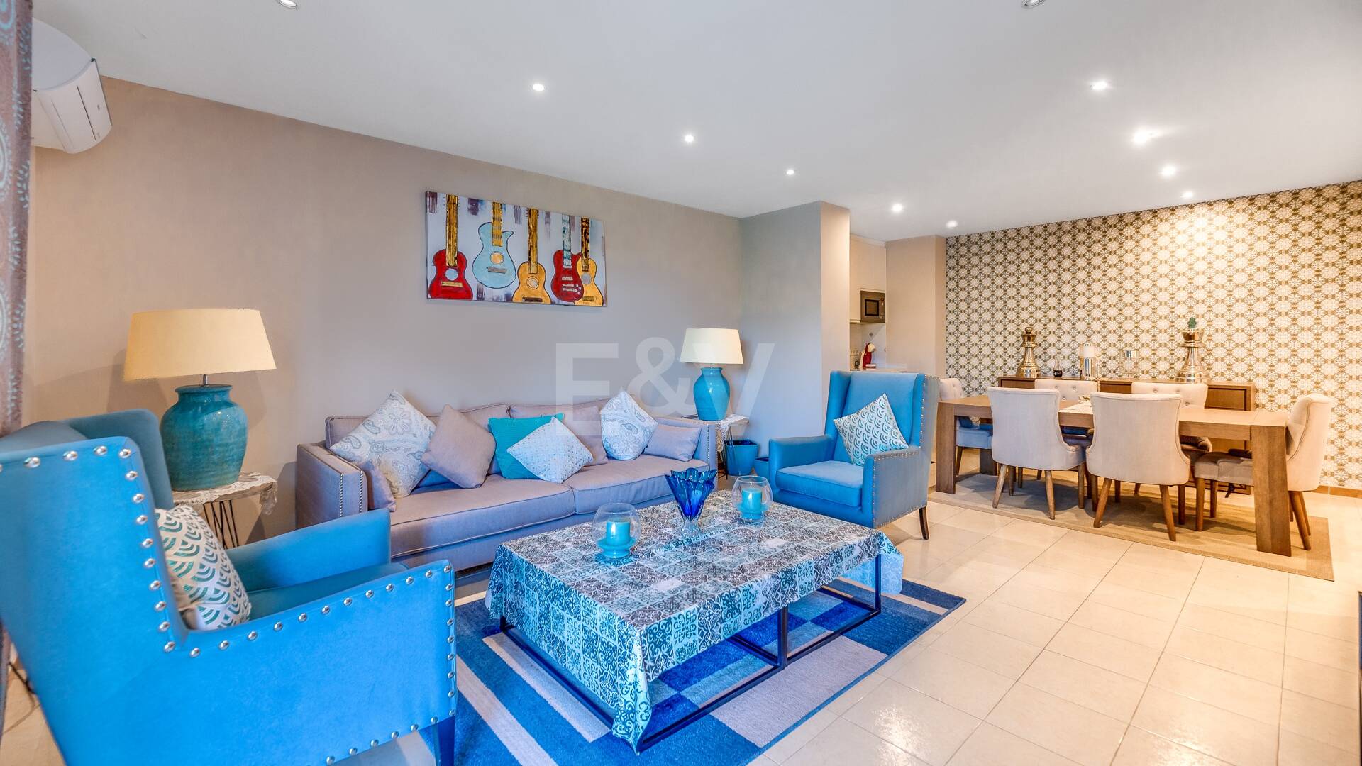 El Paraiso Alto: Élégante villa avec vue sur le golf et la mer