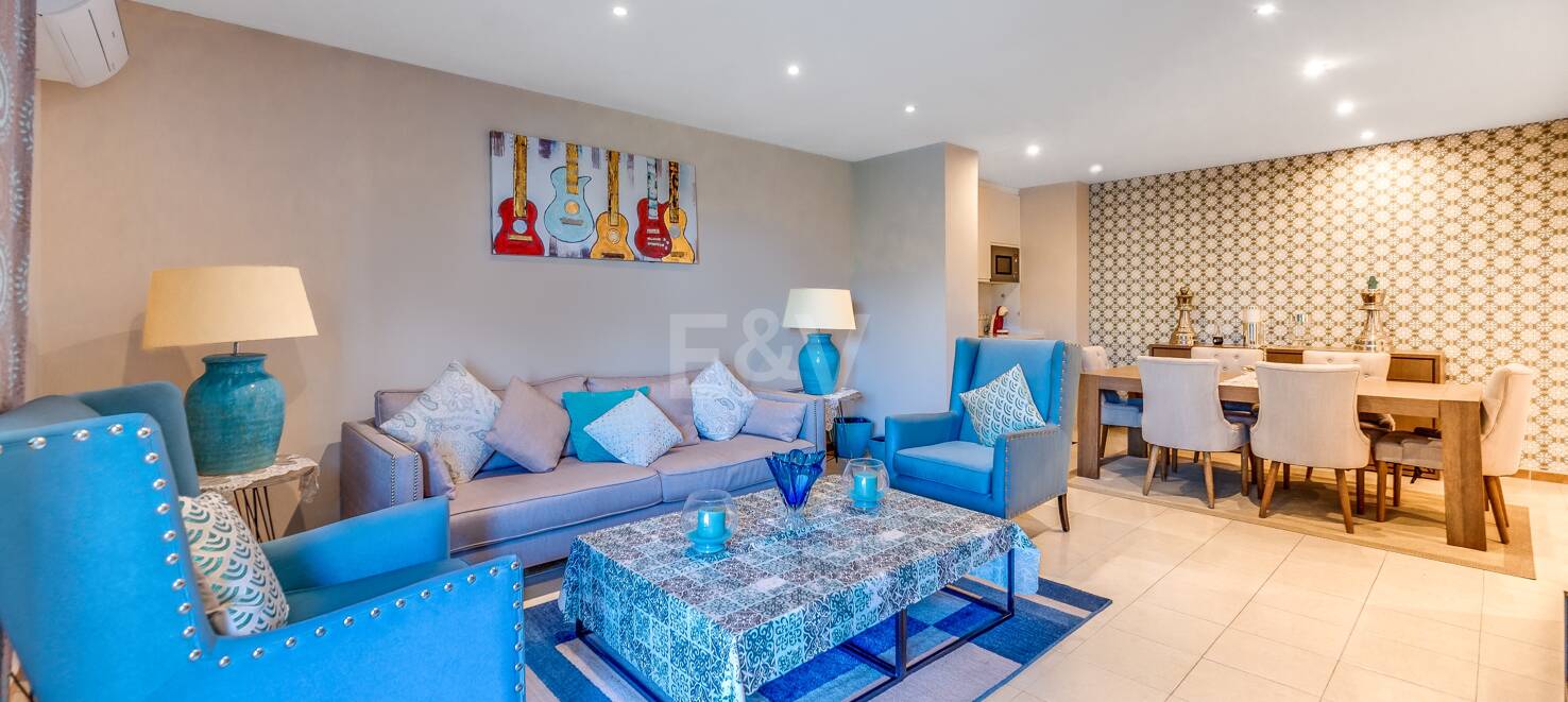 El Paraiso Alto: Elegant villa with golf and sea view