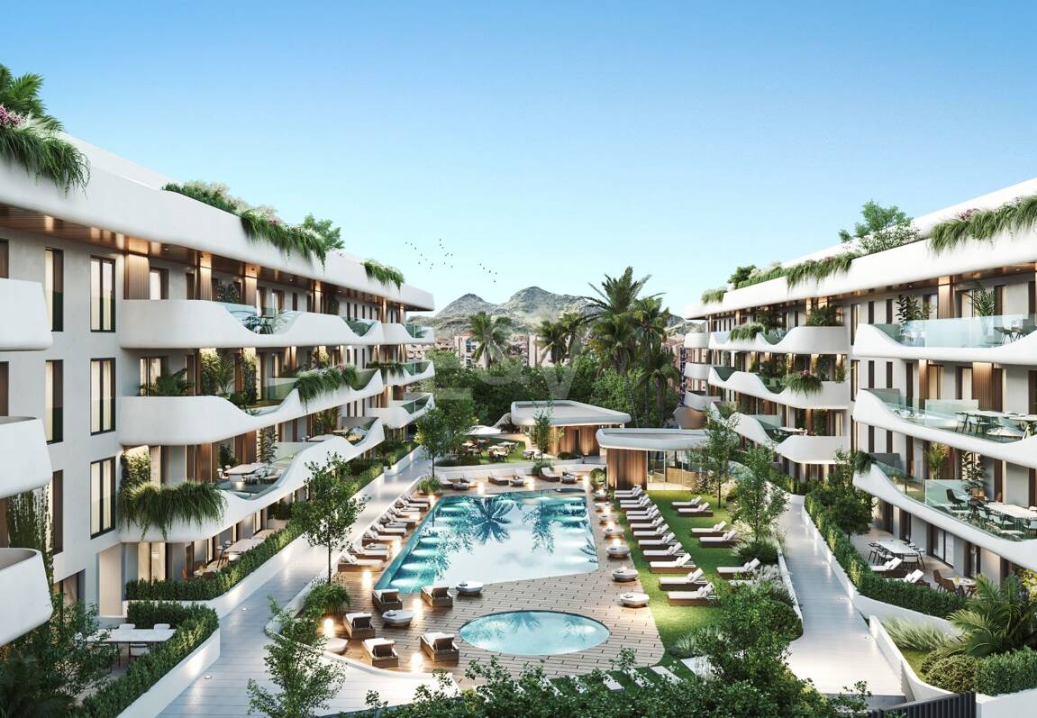 Magnifique appartement de coin à San Pedro Beach dans le Luxueux développement hors plan