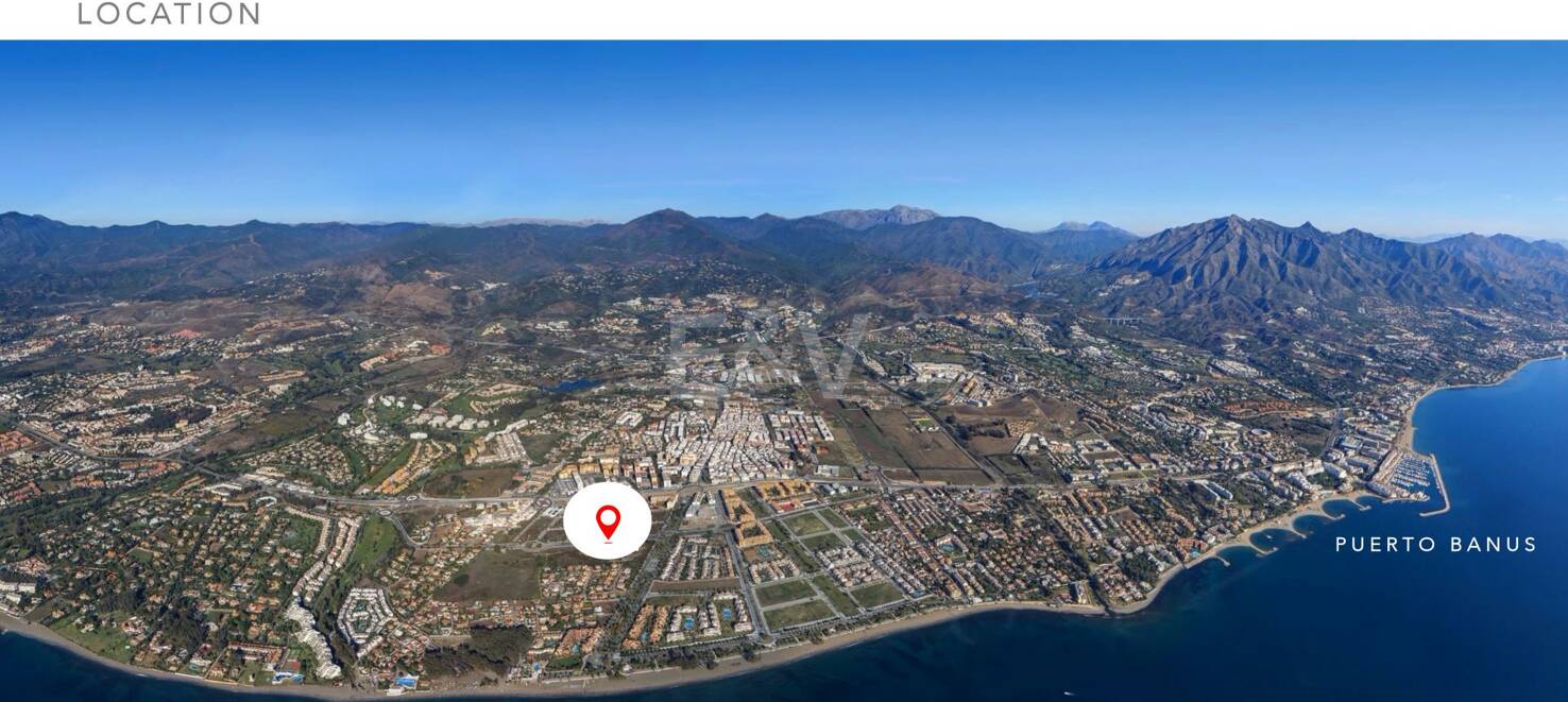 Magnifique appartement de coin à San Pedro Beach dans le Luxueux développement hors plan
