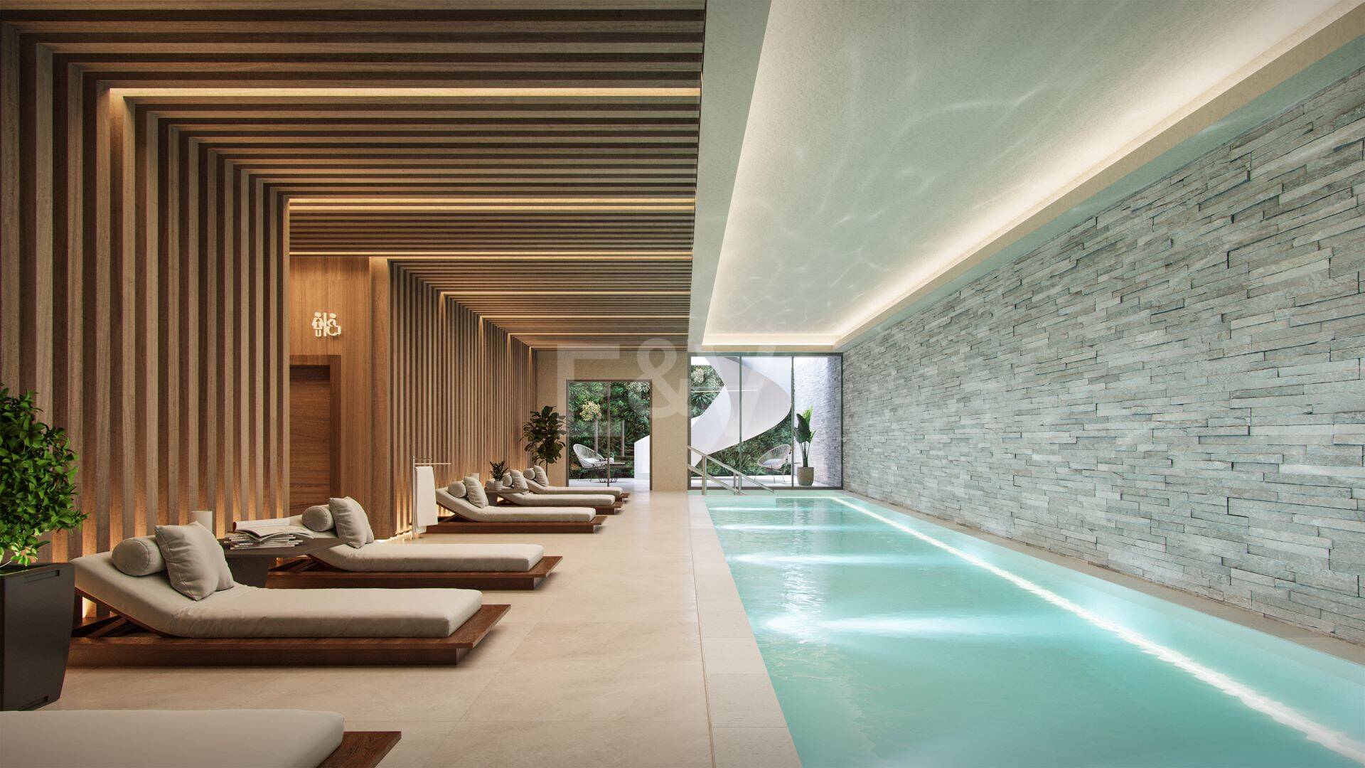 Luxuriöse 4-Zimmer-Wohnung im Zentrum von San Pedro Strand in Planung, nahe allen Annehmlichkeiten