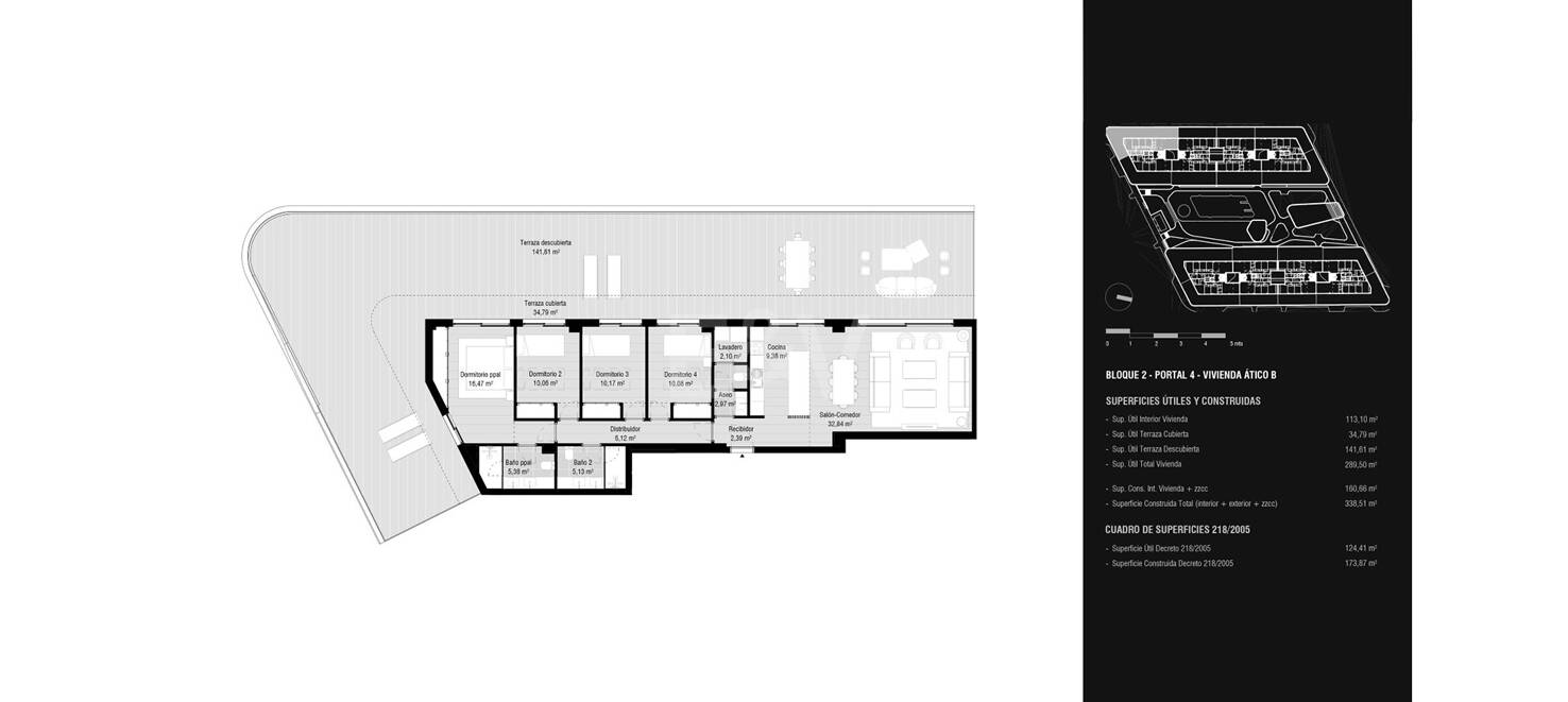 Off-plan 4 sovrum Penthouse på San Pedro Beach med rymlig terrass