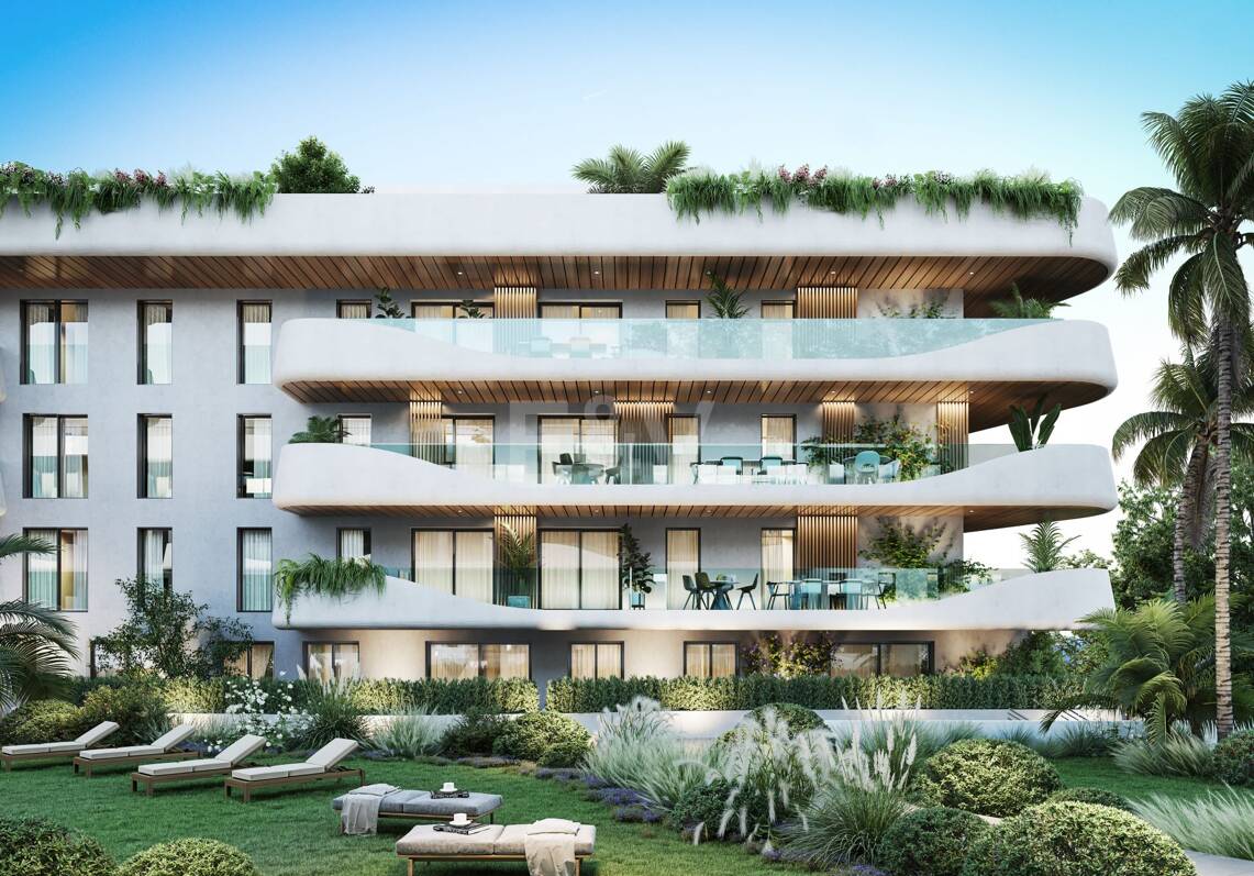 Neubau-Penthouse mit 4 Schlafzimmern am Strand von San Pedro mit geräumiger Terrasse