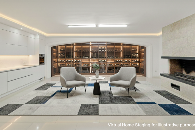 En flykting av lyx med medelhavselegans