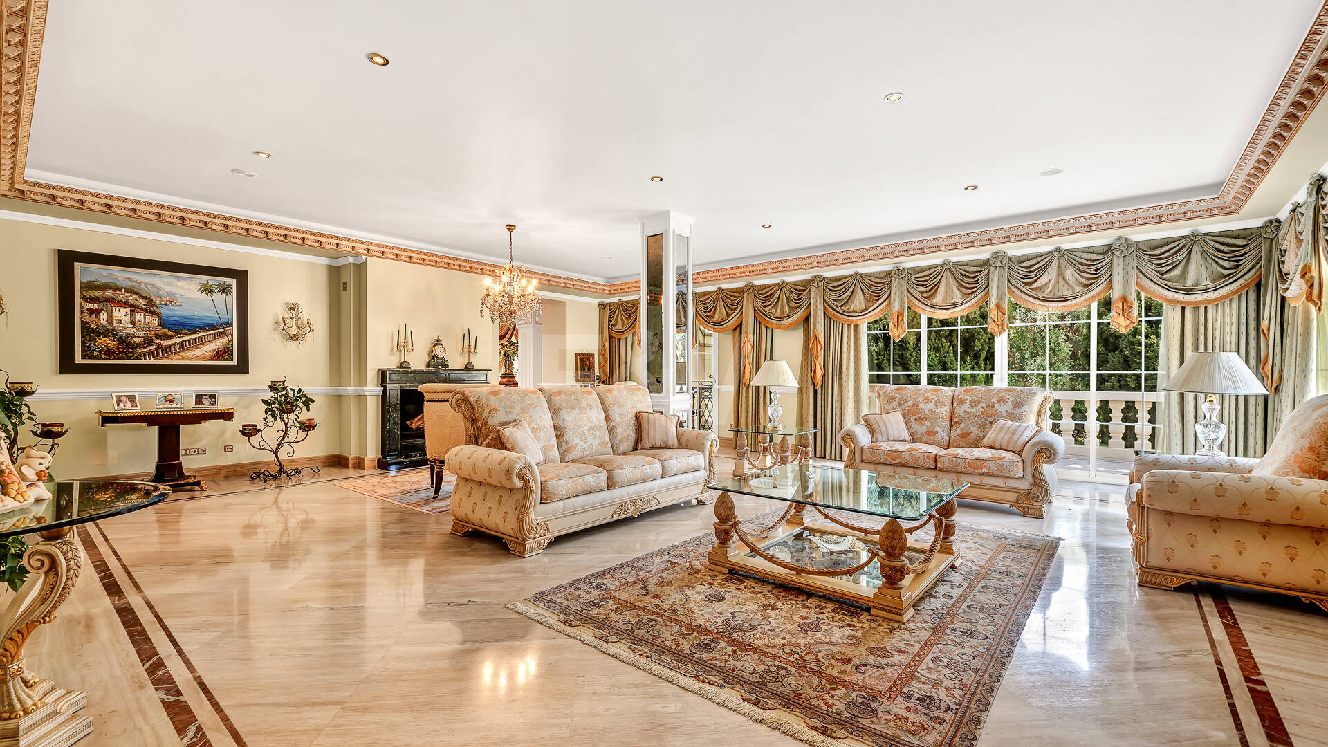 En flykting av lyx med medelhavselegans