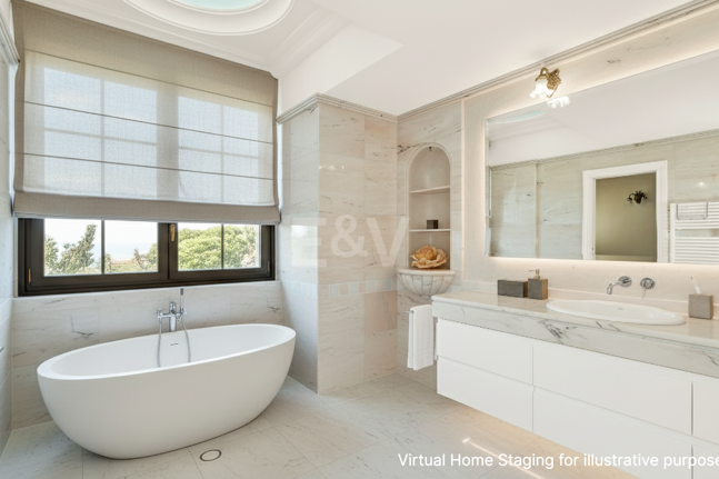 En flykting av lyx med medelhavselegans