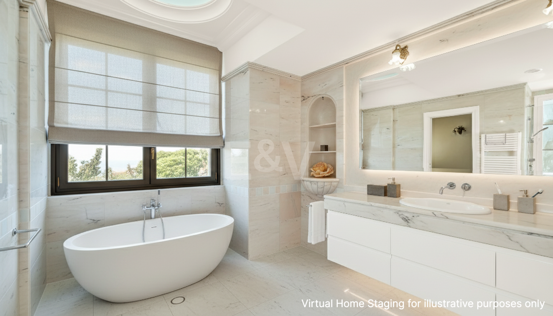 Un refugio de lujo con elegancia mediterránea en Sierra Blanca