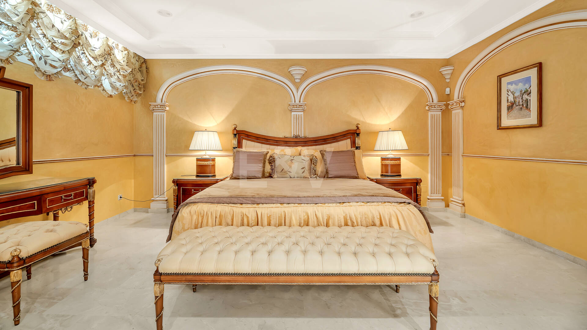 En flykting av lyx med medelhavselegans