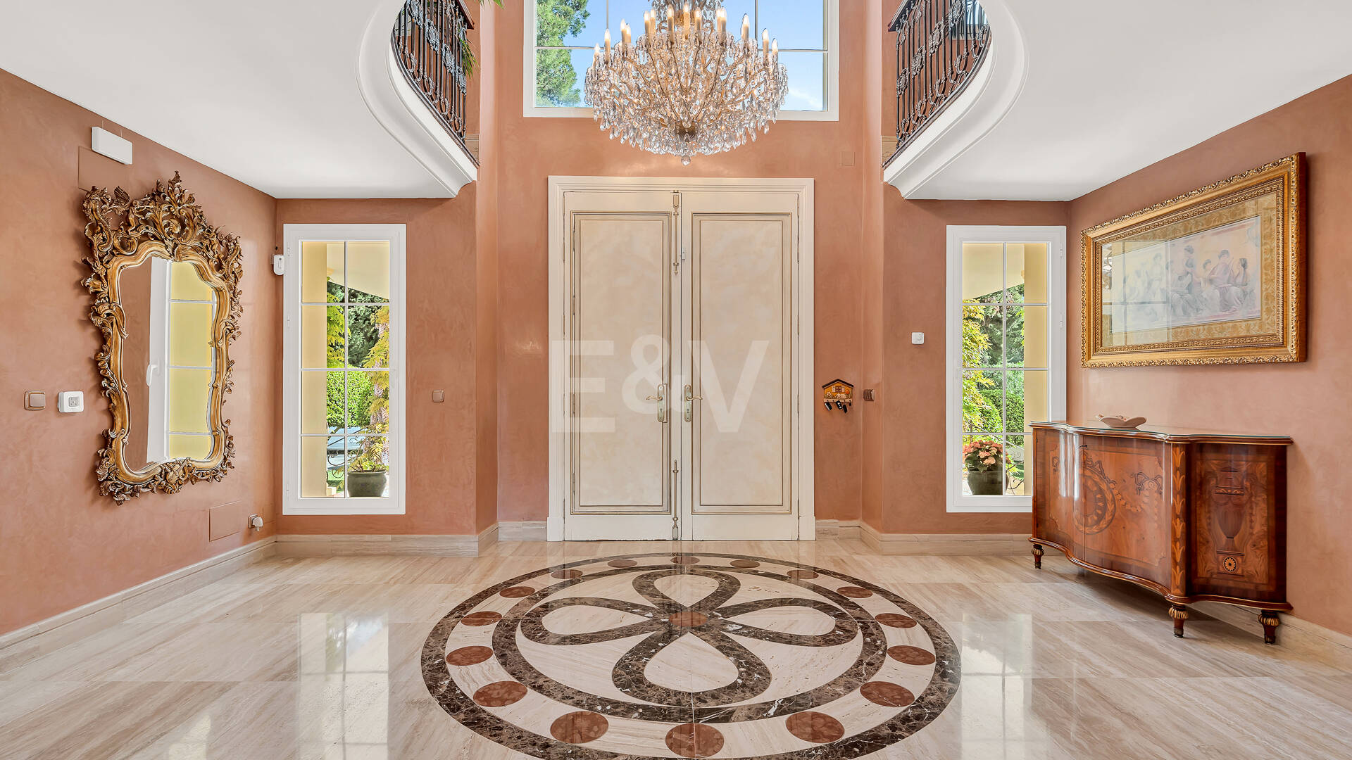 En flykting av lyx med medelhavselegans