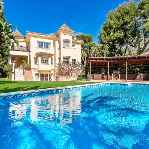 Un refugio de lujo con elegancia mediterránea en Sierra Blanca